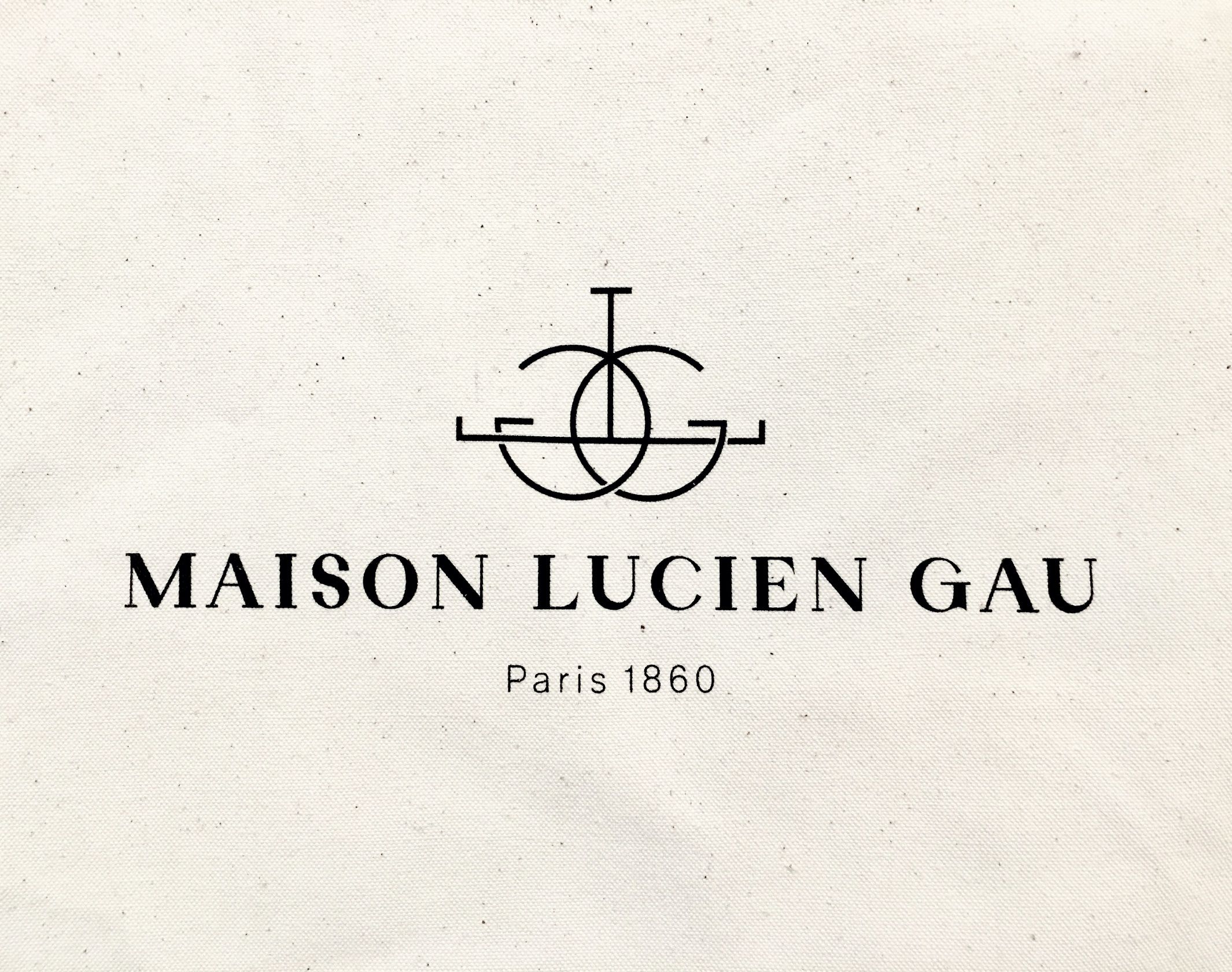 Détail du totebag Maison Lucien Gau